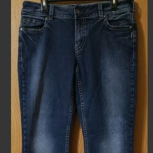 Juniors Flared Leg Silver Brand Jeans, Size 33